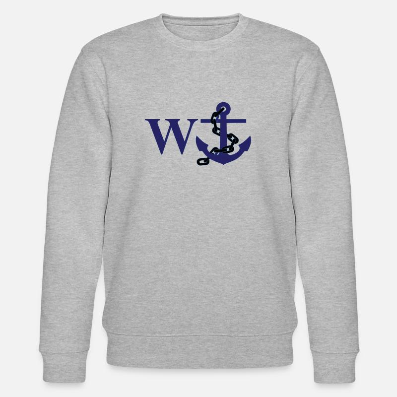 W Anker - Stanley/Stella Unisex Bio-Sweatshirt CHANGER  - Grau meliert