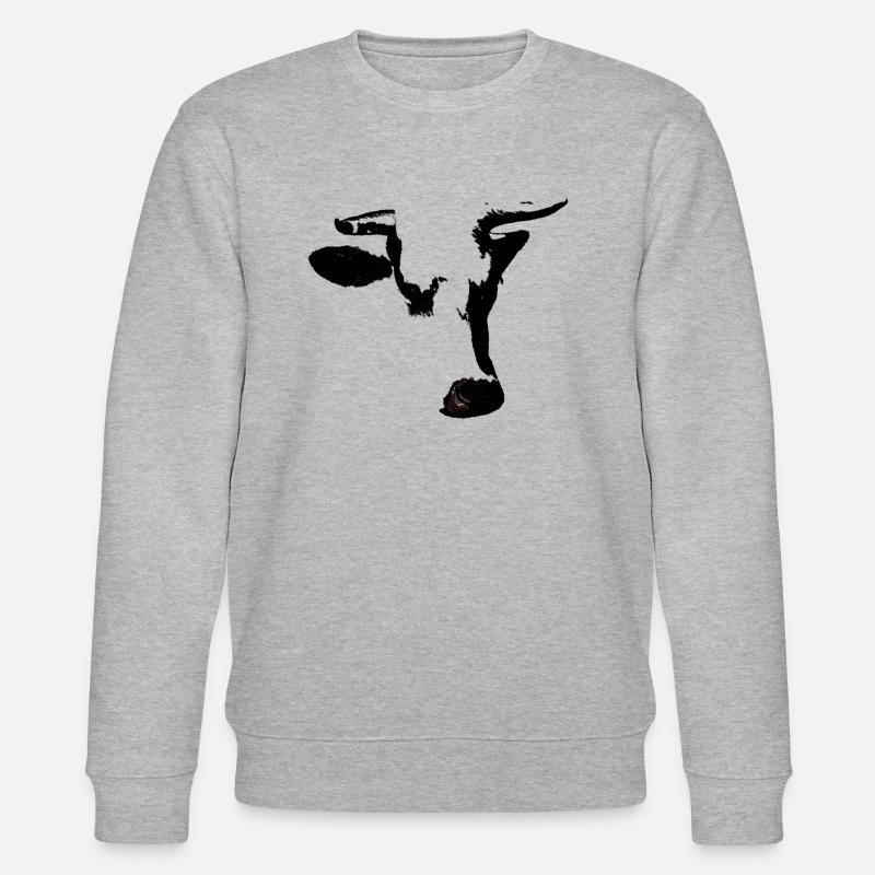 The Bull - Stanley/Stella Unisex Bio-Sweatshirt CHANGER  - Grau meliert