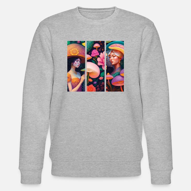 Fantasy-Paradies - Stanley/Stella Unisex Bio-Sweatshirt CHANGER  - Grau meliert