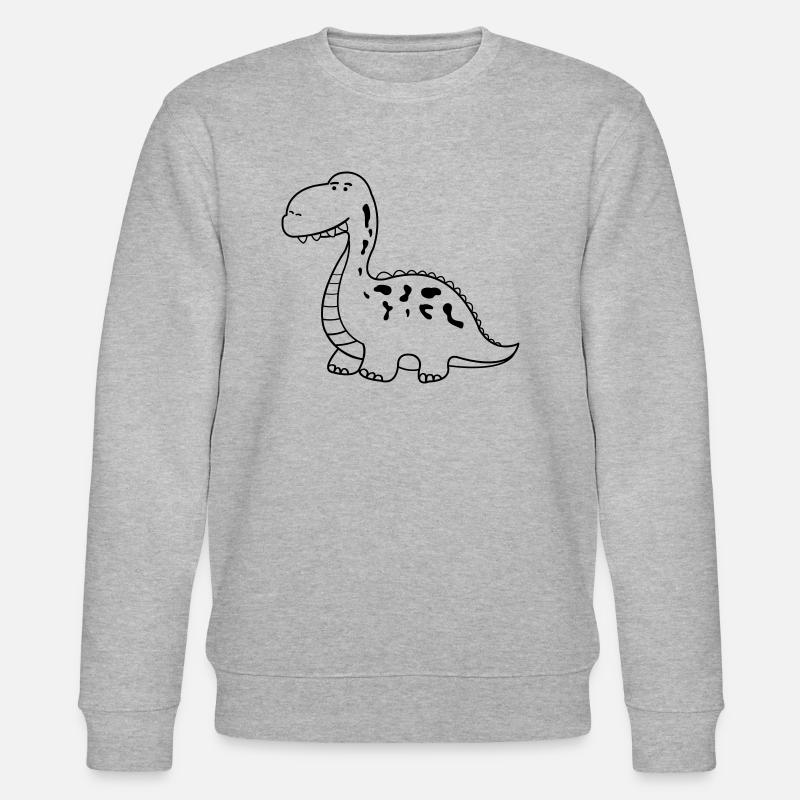 dino - Sweat bio CHANGER Stanley/Stella Unisexe - gris chiné