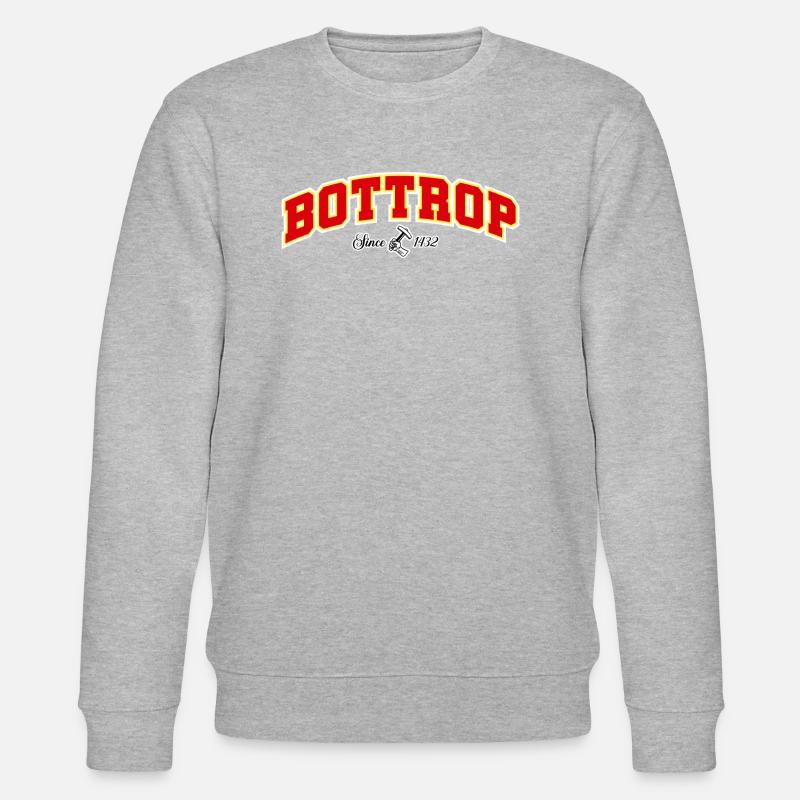 BOTTROP - Stanley/Stella Unisex Bio-Sweatshirt CHANGER  - Grau meliert