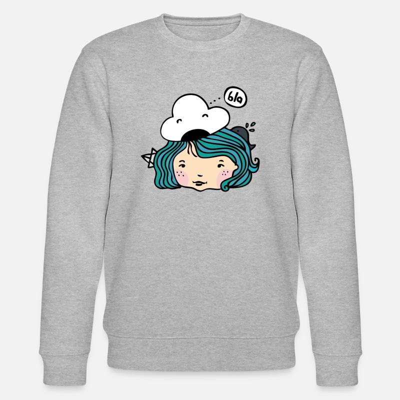 Seemannsmädel - Stanley/Stella Unisex Bio-Sweatshirt CHANGER  - Grau meliert