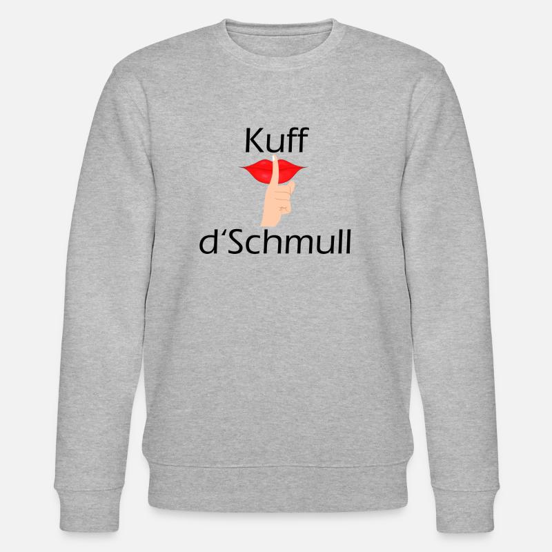 Kuff d'Schmull 1 - Sweat bio CHANGER Stanley/Stella Unisexe - gris chiné