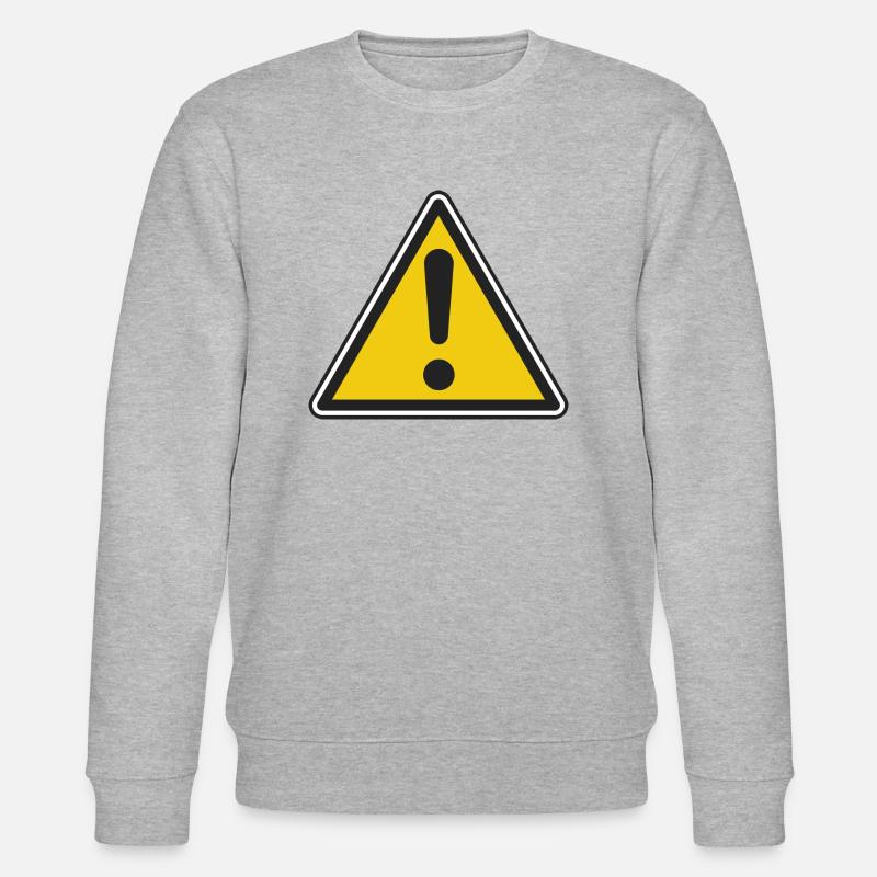 Gefahr - Stanley/Stella Unisex Bio-Sweatshirt CHANGER  - Grau meliert