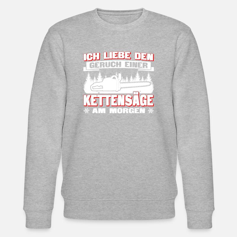 Tronçonneuse à odeur - Sweat bio CHANGER Stanley/Stella Unisexe - gris chiné