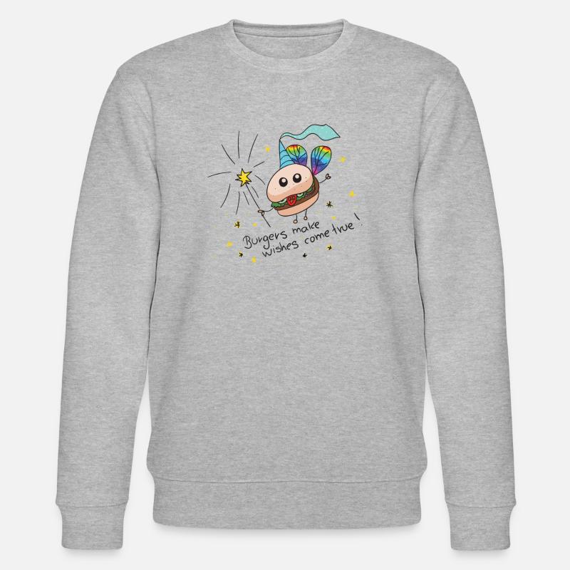 Burger Fee - Stanley/Stella Unisex Bio-Sweatshirt CHANGER  - Grau meliert