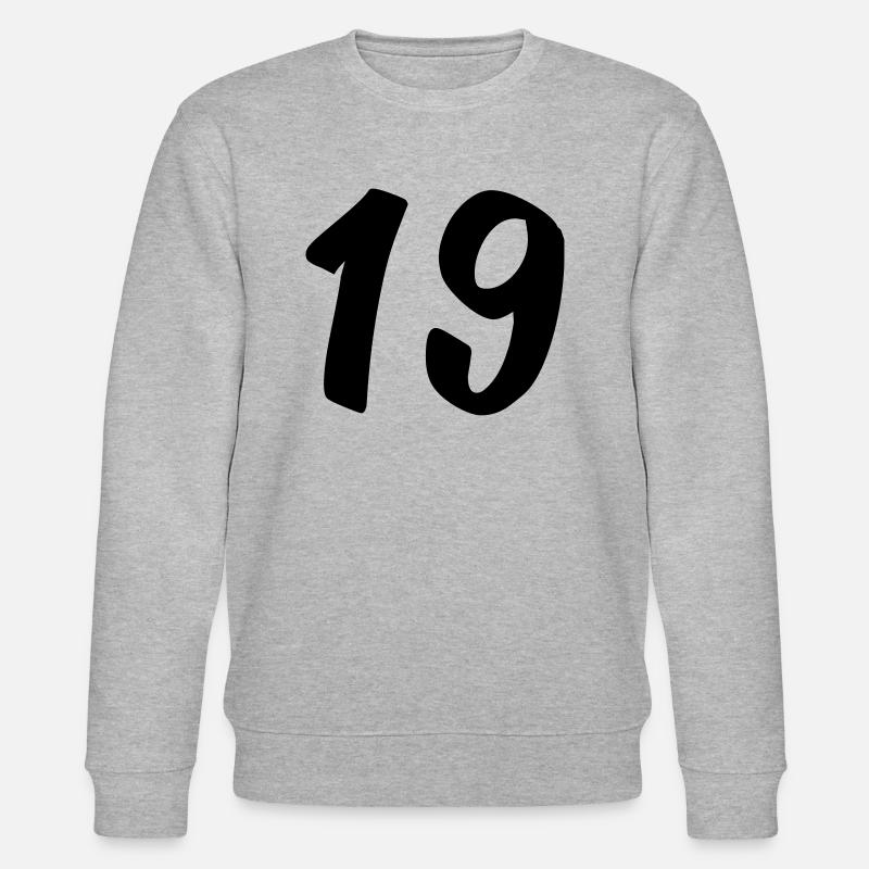 19 - Stanley/Stella Unisex Bio-Sweatshirt CHANGER  - Grau meliert