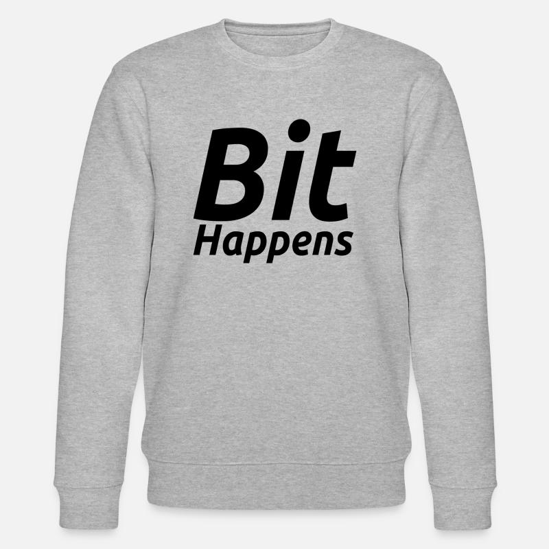 Bit Se produit - Sweat bio CHANGER Stanley/Stella Unisexe - gris chiné
