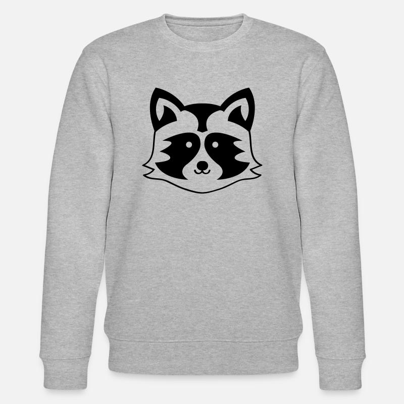 Raton laveur - Sweat bio CHANGER Stanley/Stella Unisexe - gris chiné