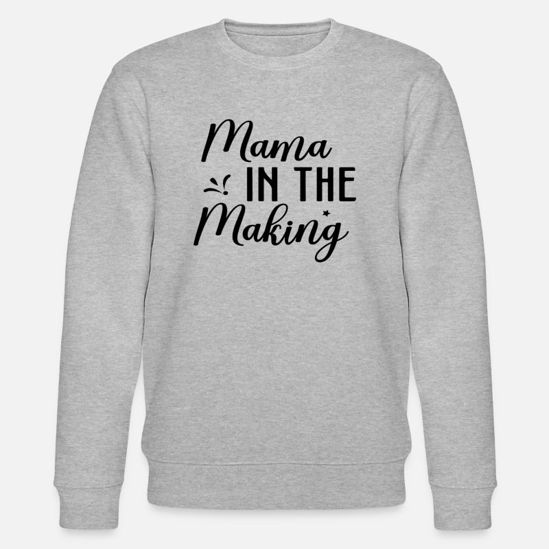 Maman en devenir - Sweat bio CHANGER Stanley/Stella Unisexe - gris chiné