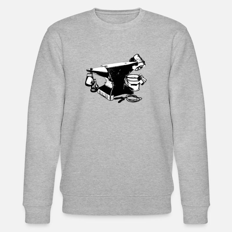 L'enclume - Sweat bio CHANGER Stanley/Stella Unisexe - gris chiné
