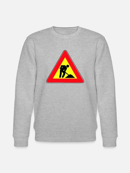 Men at Work - Stanley/Stella CHANGER Unisex Organic Sweatshirt - heather grey