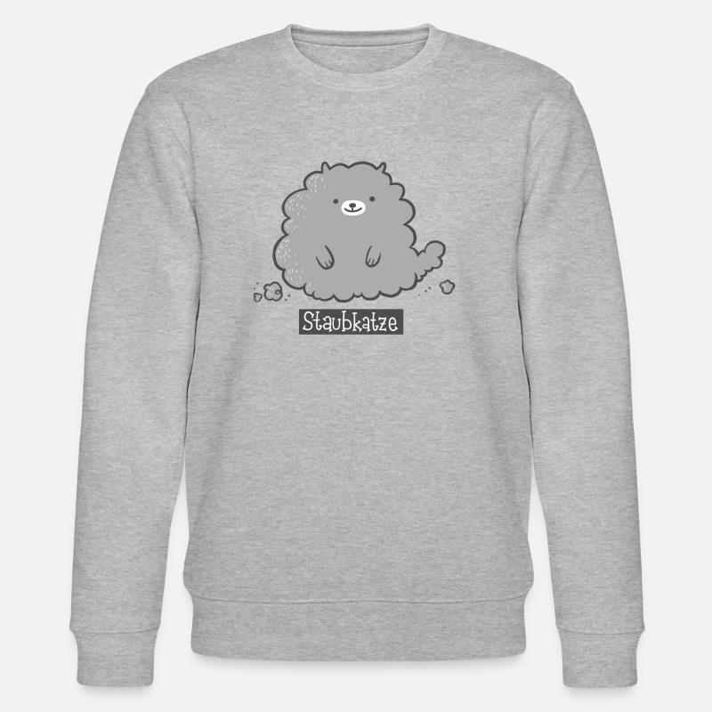 Staub-Katze - Stanley/Stella Unisex Bio-Sweatshirt CHANGER  - Grau meliert