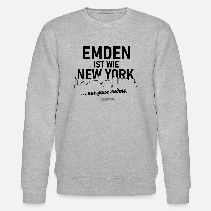 Emden - Stanley/Stella Unisex Bio-Sweatshirt CHANGER  - Grau meliert