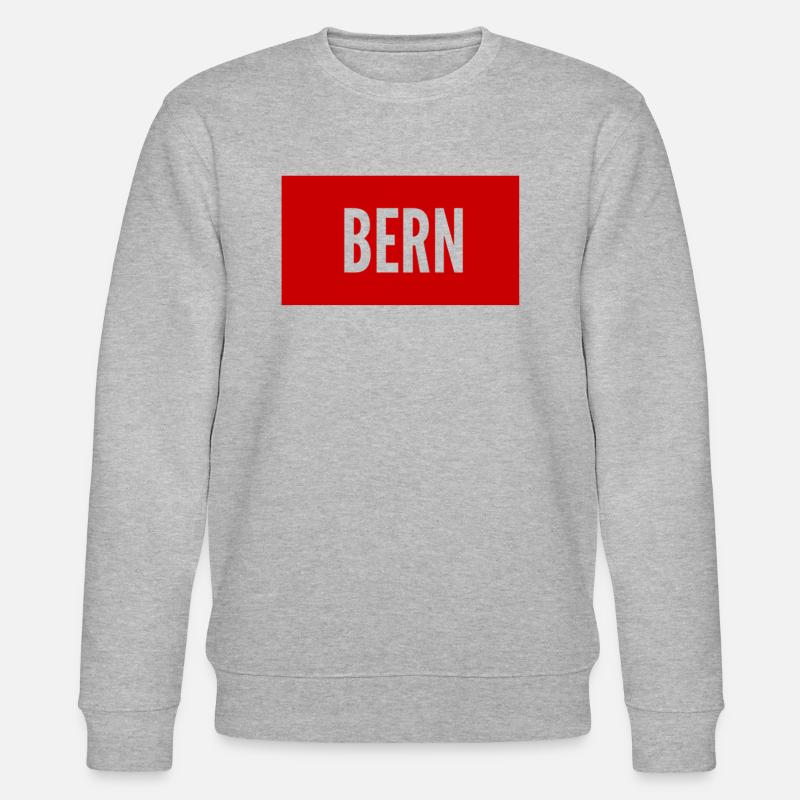 Bern - Stanley/Stella Unisex Bio-Sweatshirt CHANGER  - Grau meliert