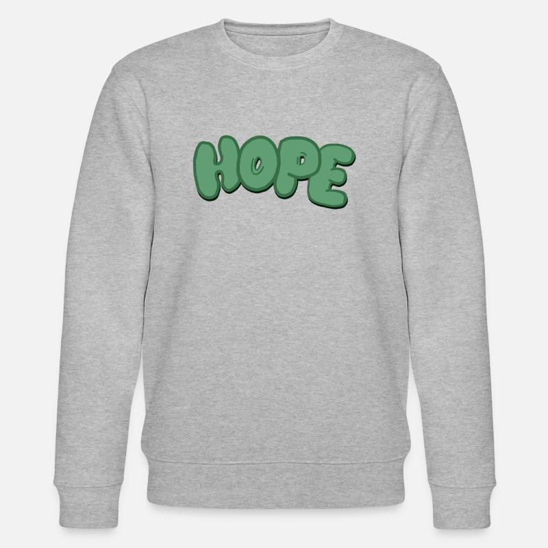 hope - Stanley/Stella Unisex Bio-Sweatshirt CHANGER  - Grau meliert
