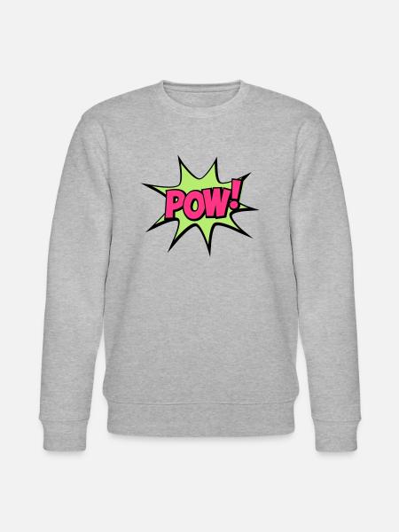 Pow - Stanley/Stella CHANGER Unisex Organic Sweatshirt - heather grey