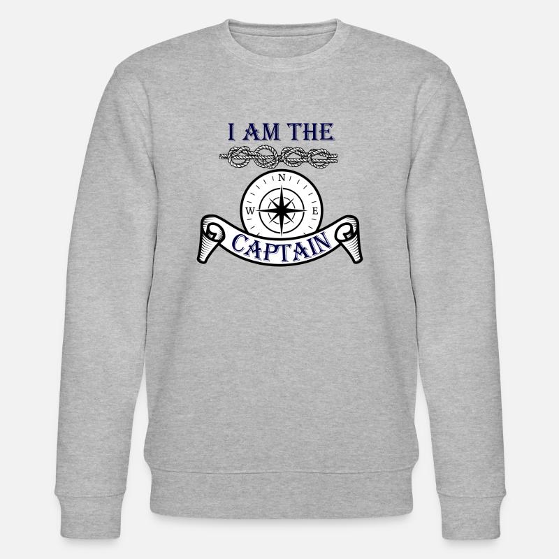 Captain - Stanley/Stella Unisex Bio-Sweatshirt CHANGER  - Grau meliert
