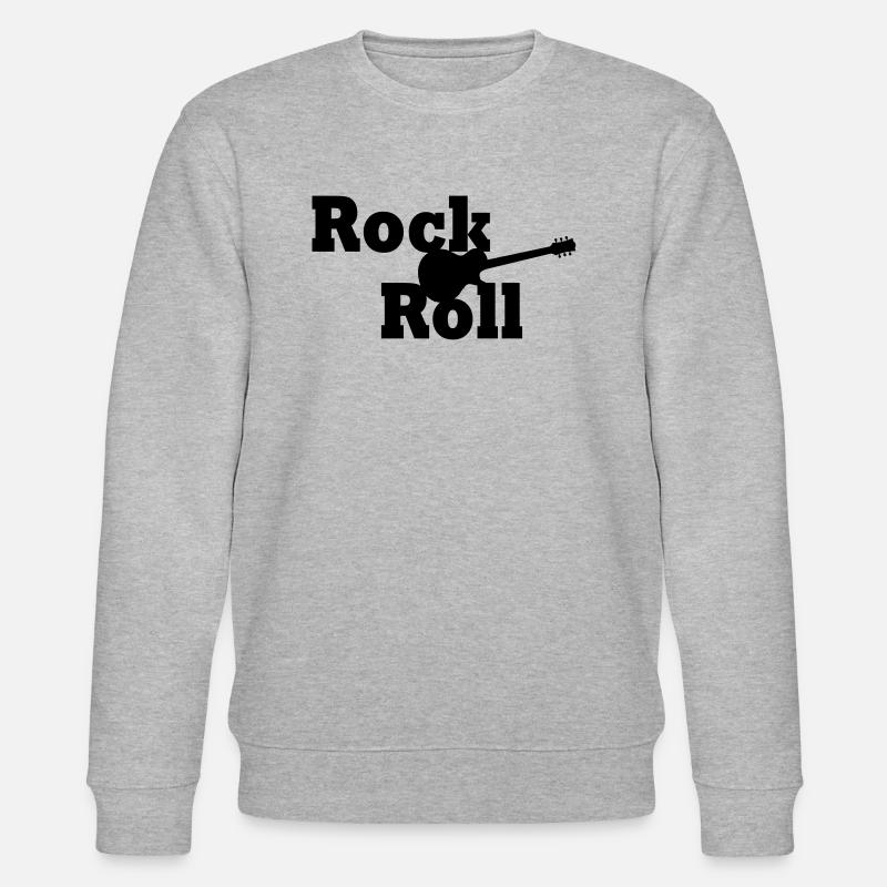 Rock and roll - Sweat bio CHANGER Stanley/Stella Unisexe - gris chiné