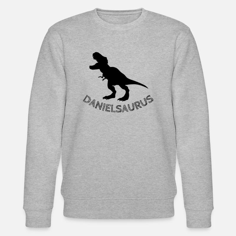 DANIELSAURUS - Stanley/Stella Unisex Bio-Sweatshirt CHANGER  - Grau meliert