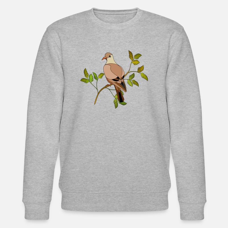 Vogel - Stanley/Stella Unisex Bio-Sweatshirt CHANGER  - Grau meliert