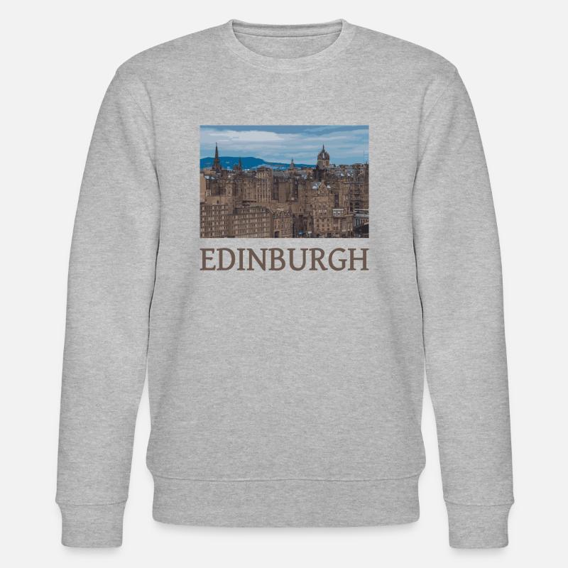 Edinburgh - Stanley/Stella Unisex Bio-Sweatshirt CHANGER  - Grau meliert