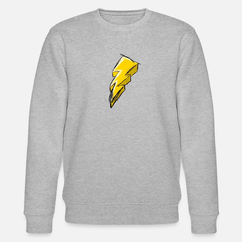 Strom - Stanley/Stella Unisex Bio-Sweatshirt CHANGER  - Grau meliert