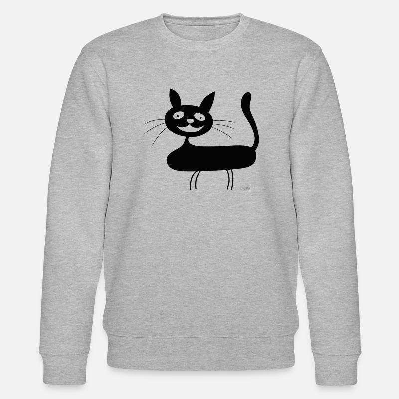 Chat - Sweat bio CHANGER Stanley/Stella Unisexe - gris chiné