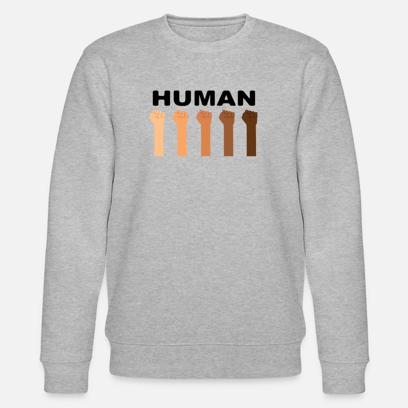 humane - Stanley/Stella CHANGER Unisex Organic Sweatshirt - heather grey