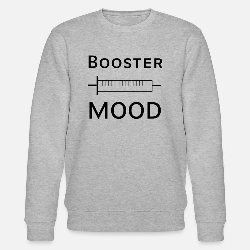 humeur de rappel de seringue - Sweat bio CHANGER Stanley/Stella Unisexe - gris chiné