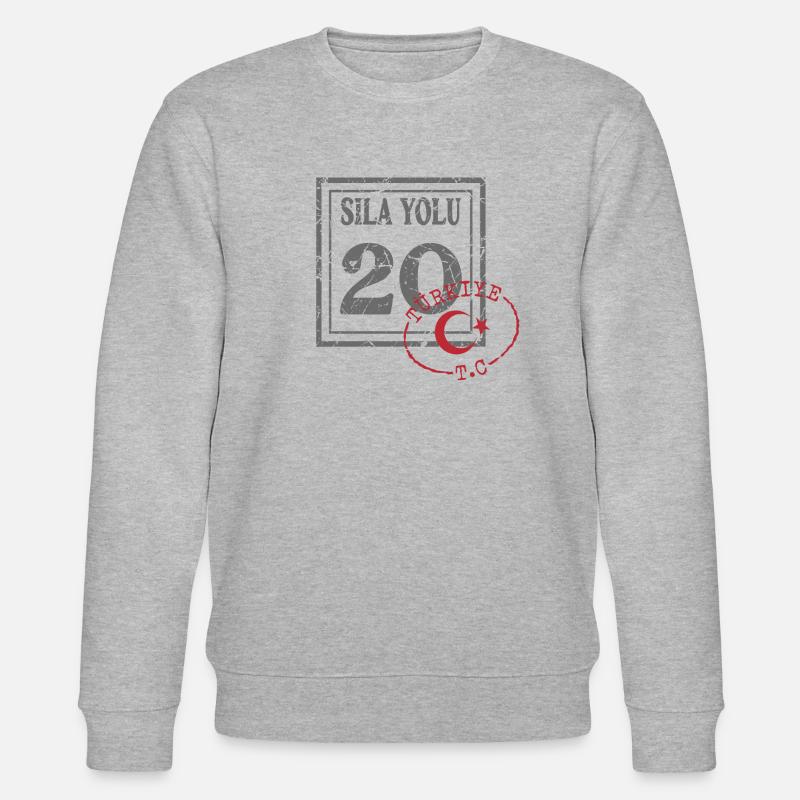 Denizli - Sweat bio CHANGER Stanley/Stella Unisexe - gris chiné