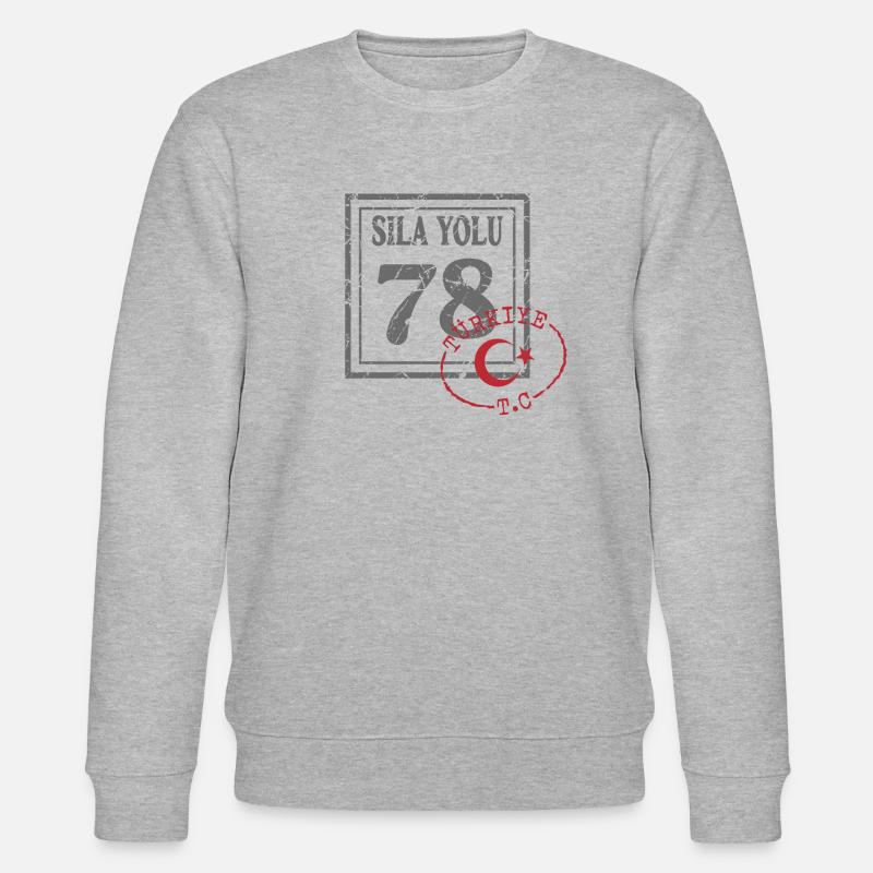 Karabük - Stanley/Stella Unisex Bio-Sweatshirt CHANGER  - Grau meliert
