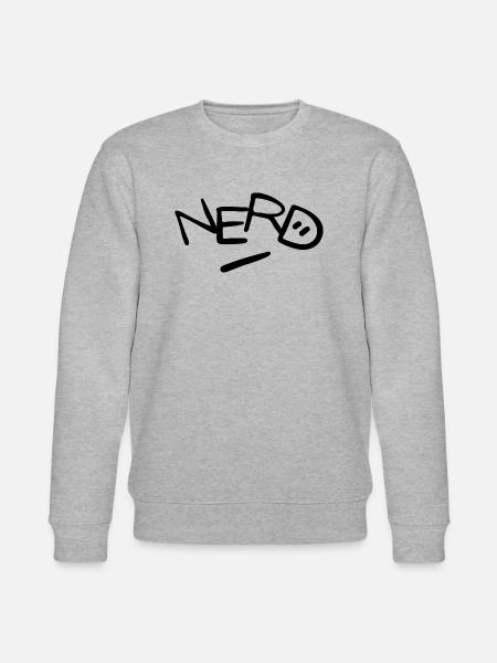 NERD - Stanley/Stella Unisex Bio-Sweatshirt CHANGER  - Grau meliert