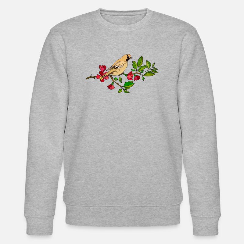 Oiseau - Sweat bio CHANGER Stanley/Stella Unisexe - gris chiné