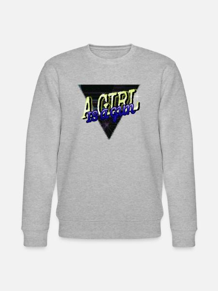 abort er sundhedspleje abort lav feminin - Stanley/Stella økologisk unisex-sweatshirt CHANGER  - grå meleret
