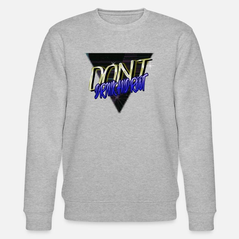 dayfathers day fullstack developer father - Stanley/Stella CHANGER Unisex Organic Sweatshirt - heather grey