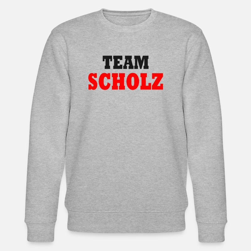 Team scholz - Stanley/Stella Unisex Bio-Sweatshirt CHANGER  - Grau meliert