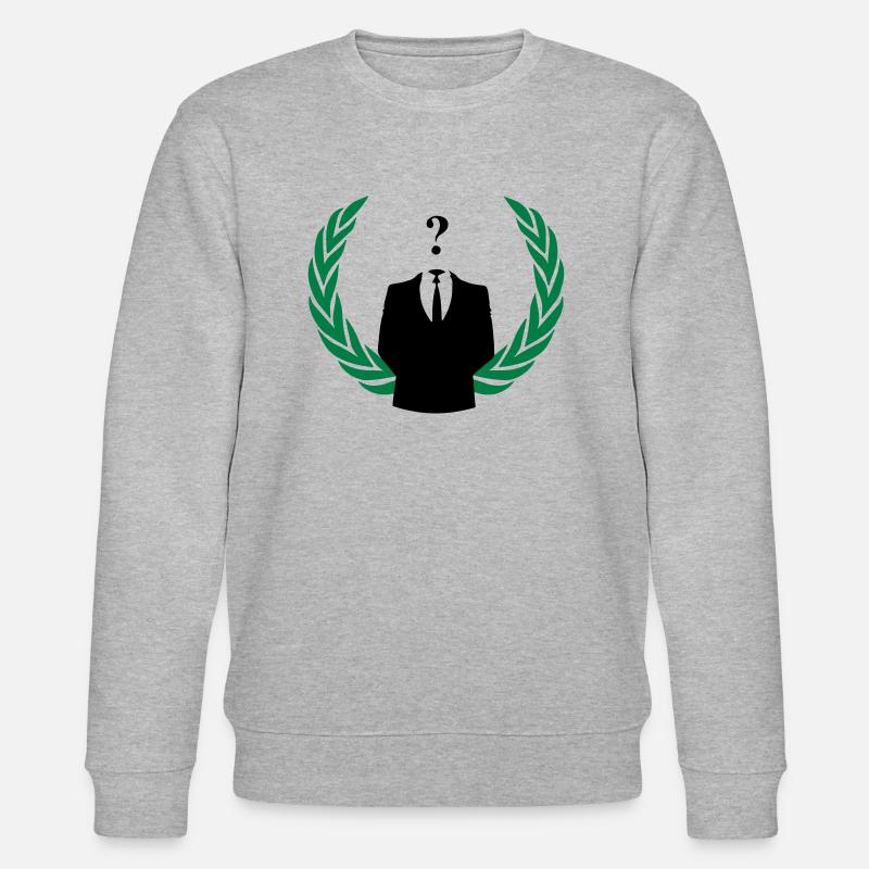 anonyme Farbe - Stanley/Stella Unisex Bio-Sweatshirt CHANGER  - Grau meliert