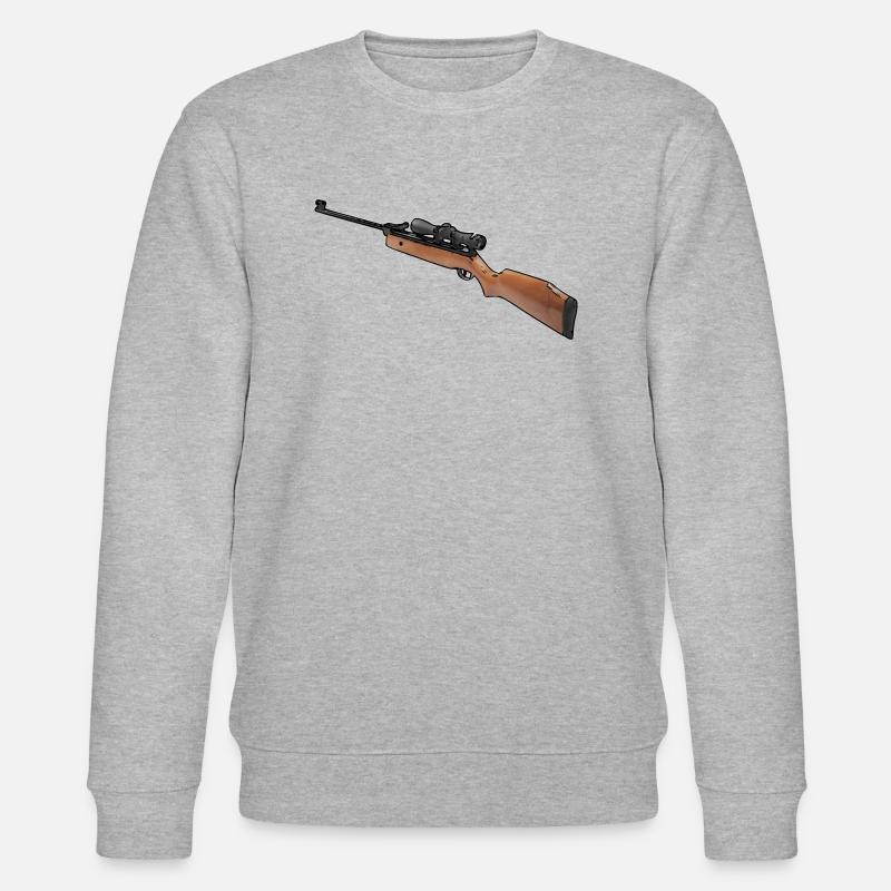 Luftgewehr - Stanley/Stella Unisex Bio-Sweatshirt CHANGER  - Grau meliert