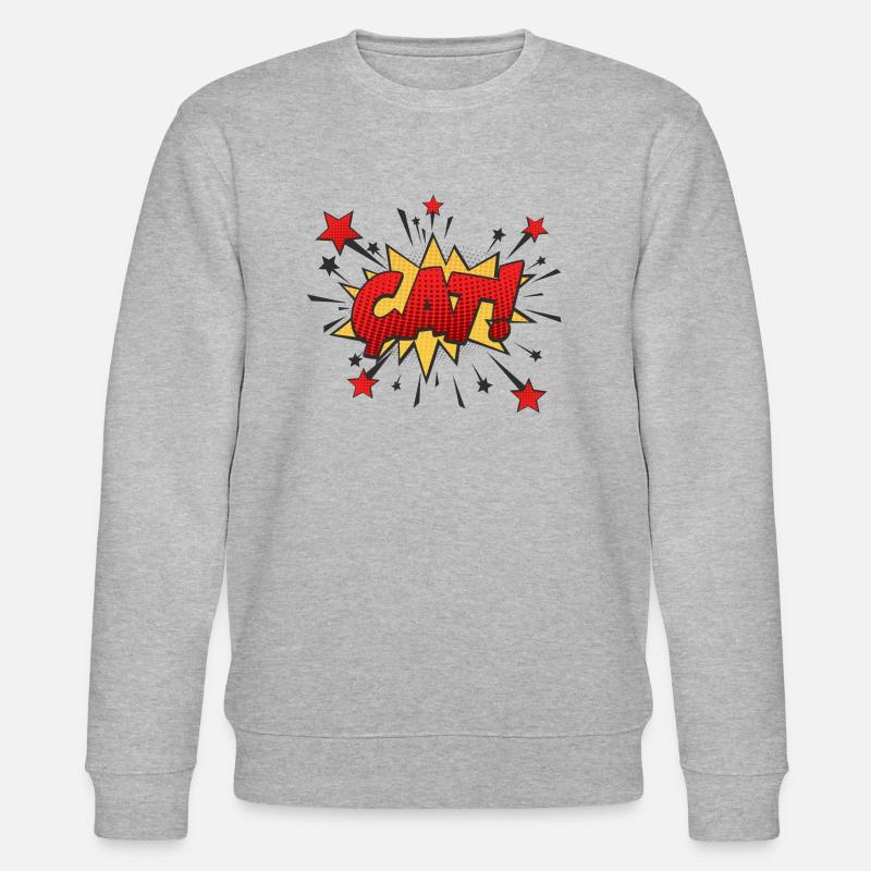 çat - Stanley/Stella Unisex Bio-Sweatshirt CHANGER - Grau meliert