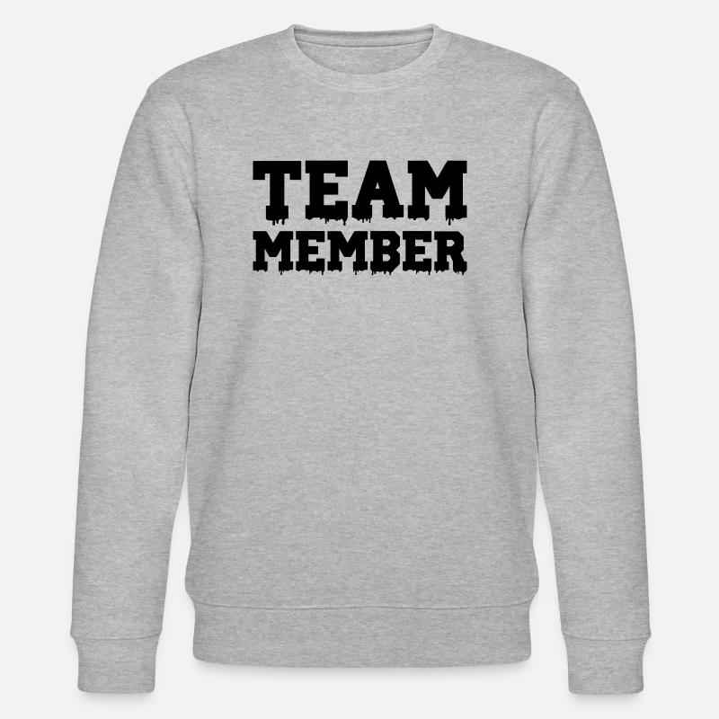 team member - Stanley/Stella Unisex Bio-Sweatshirt CHANGER - Grau meliert