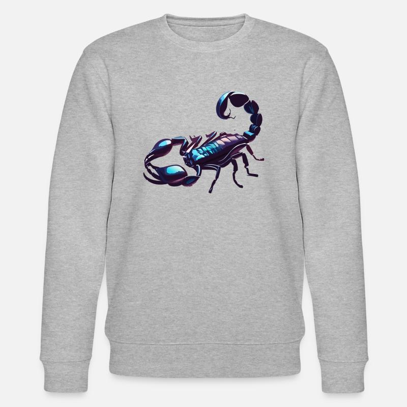 Pointe chromée - Sweat bio CHANGER Stanley/Stella Unisexe - gris chiné