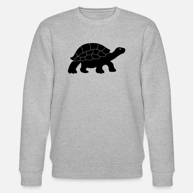 turtle - Stanley/Stella Unisex Bio-Sweatshirt CHANGER  - Grau meliert