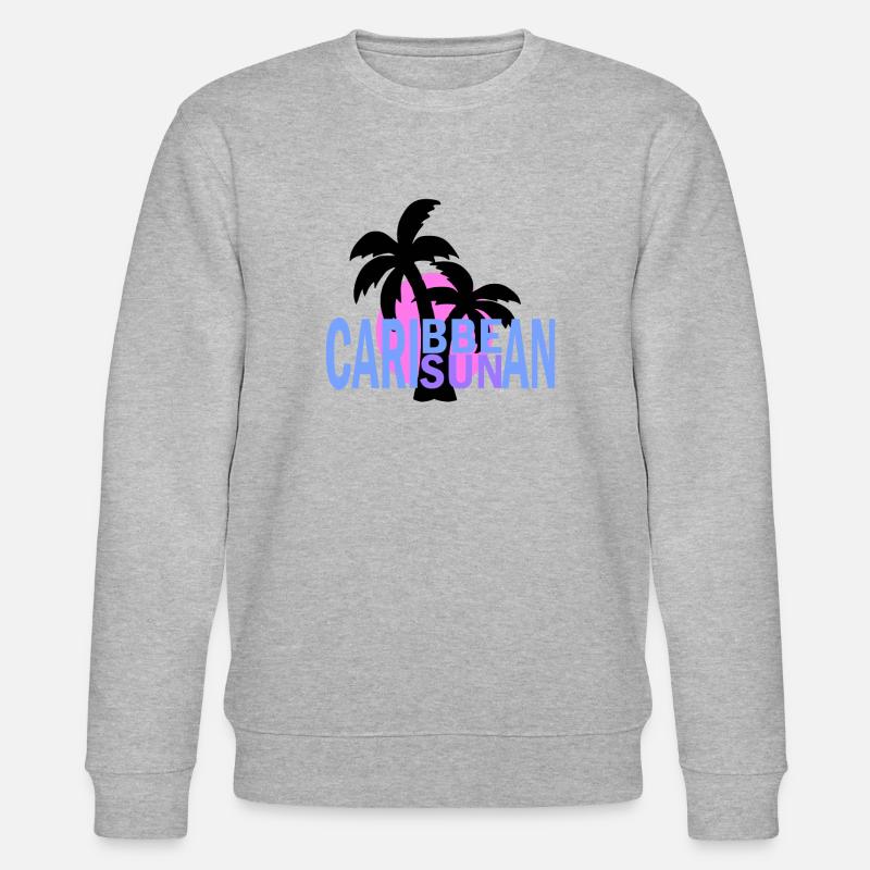 soleil des caraïbes - Sweat bio CHANGER Stanley/Stella Unisexe - gris chiné