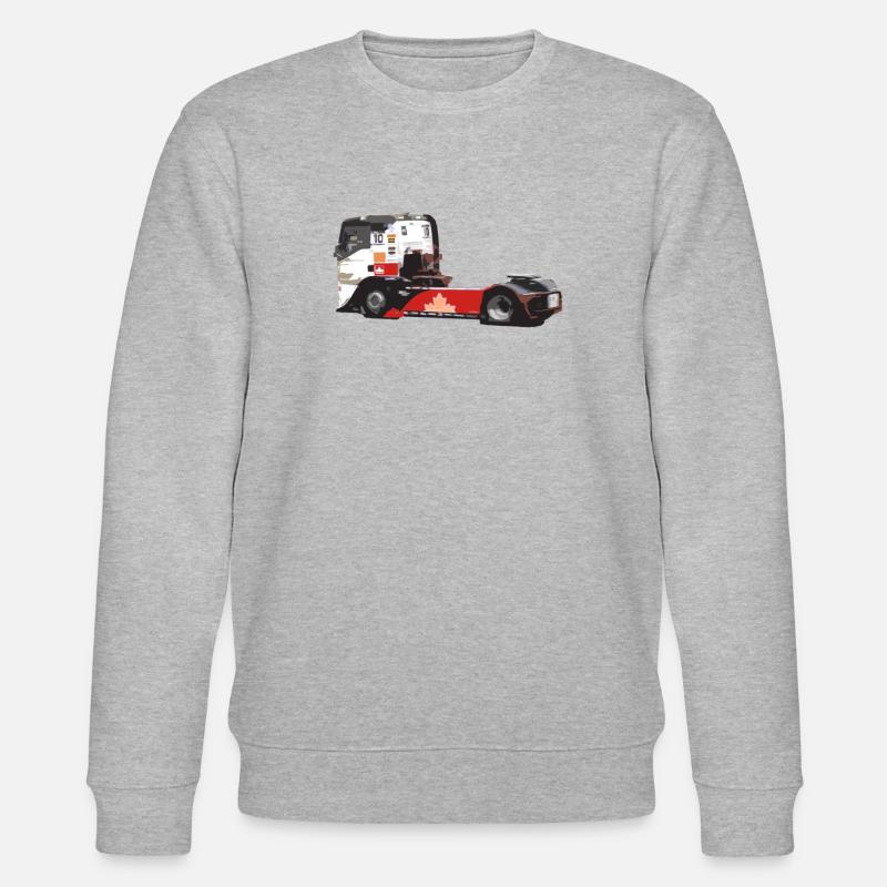 camion de course - Sweat bio CHANGER Stanley/Stella Unisexe - gris chiné