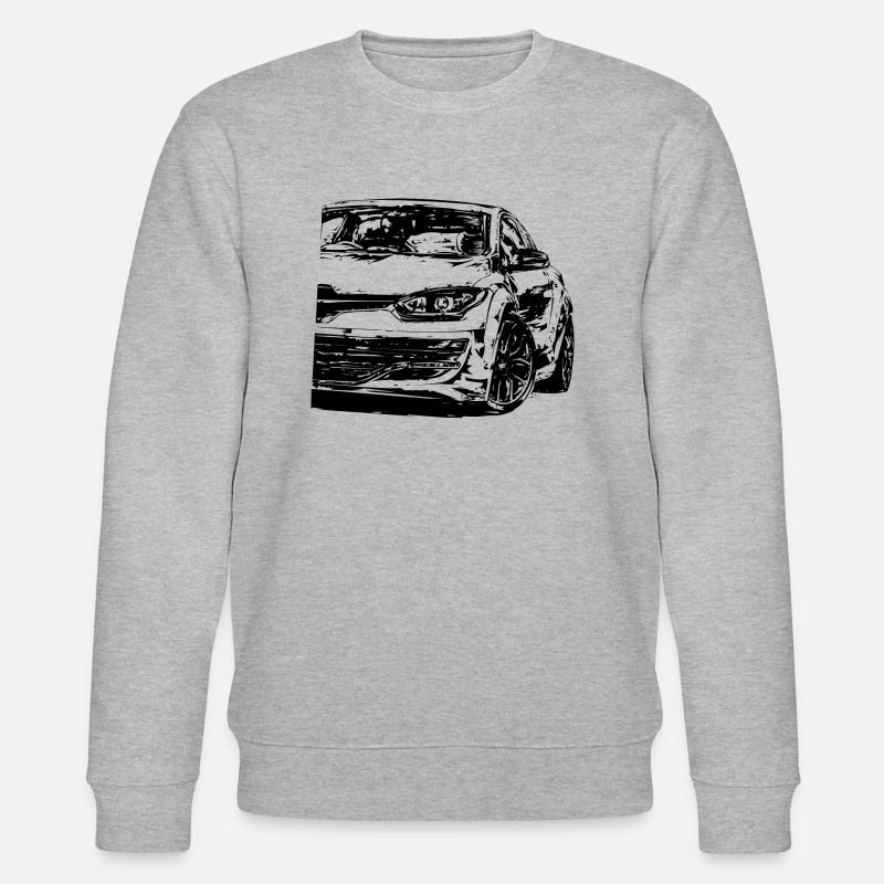 Megane 3 RS - Stanley/Stella Unisex Bio-Sweatshirt CHANGER  - Grau meliert