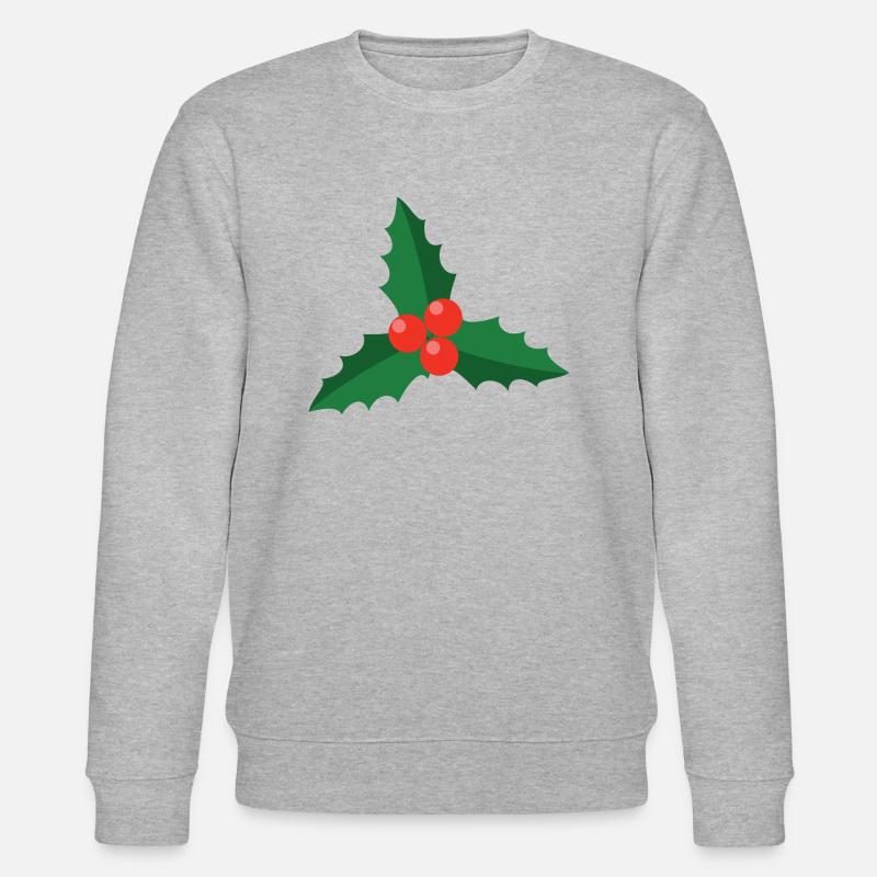 Branche du gui - Sweat bio CHANGER Stanley/Stella Unisexe - gris chiné