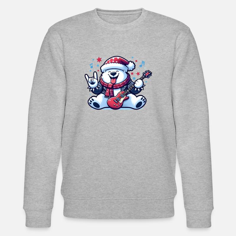 polar bear 3 - Sweat bio CHANGER Stanley/Stella Unisexe - gris chiné