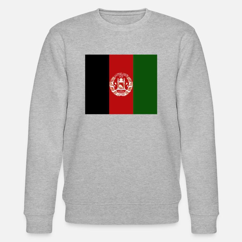 Afghanistan - Stanley/Stella Unisex Bio-Sweatshirt CHANGER  - Grau meliert
