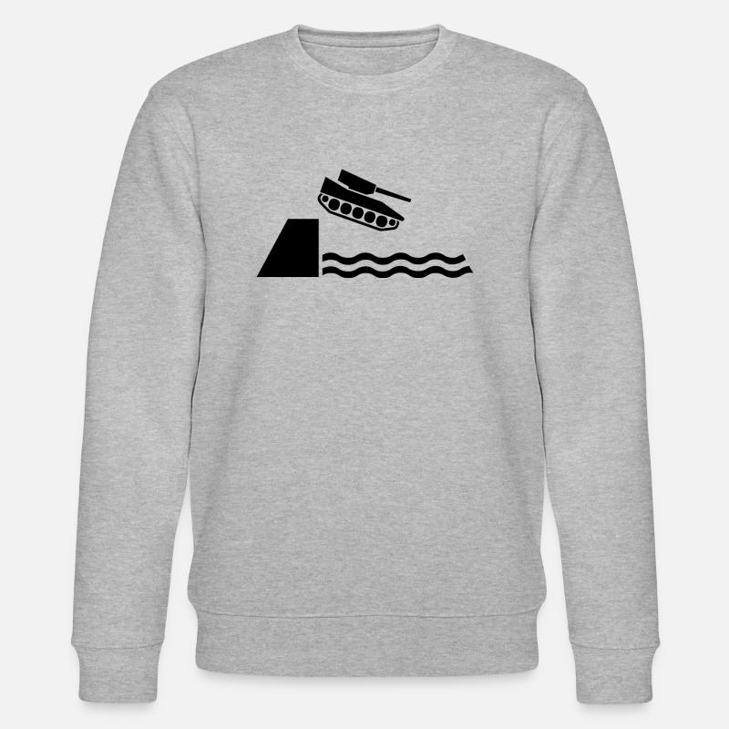 paix - Sweat bio CHANGER Stanley/Stella Unisexe - gris chiné